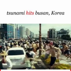 TIDAL WAVE Tsunami hits busan Korea VideO 