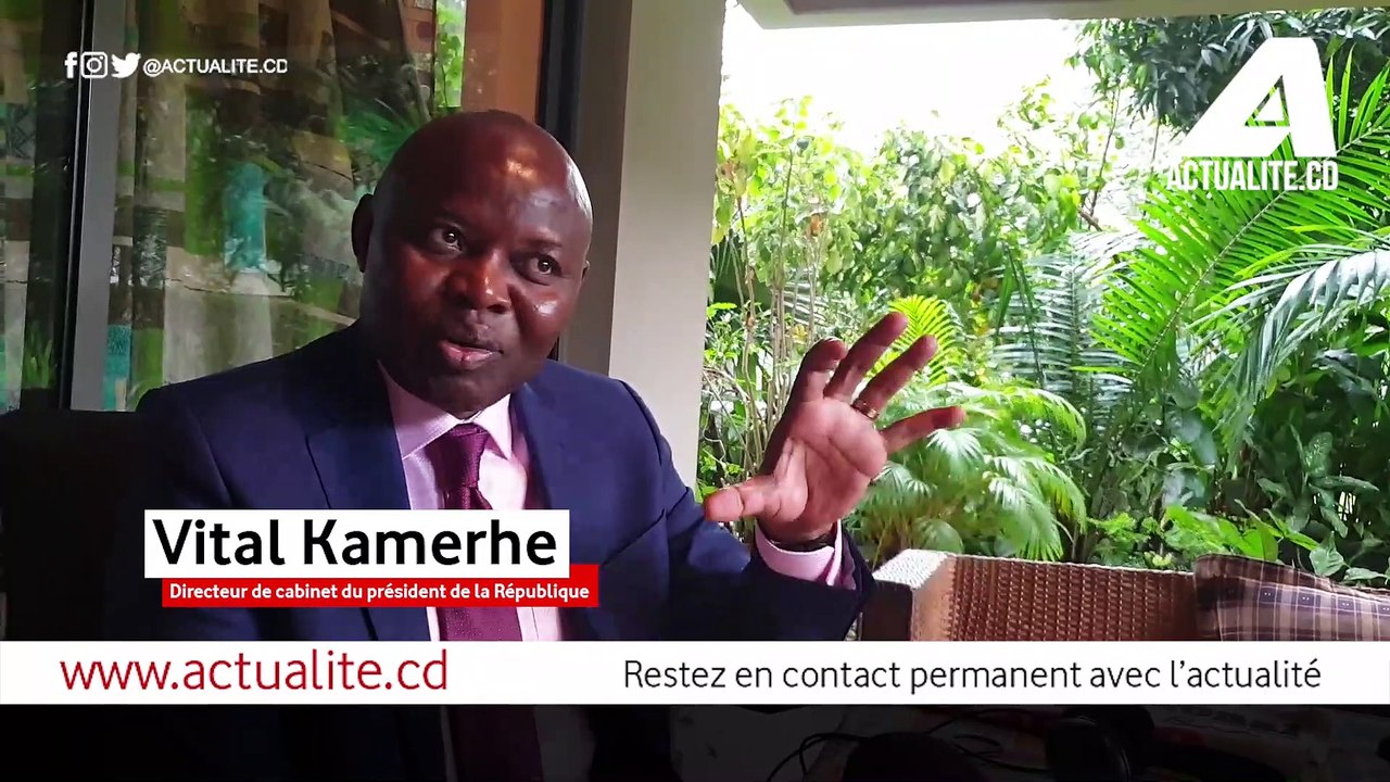 Kamerhe: Invité de ACTUALITE.CD à l'occasion de 1 an de l'alternance