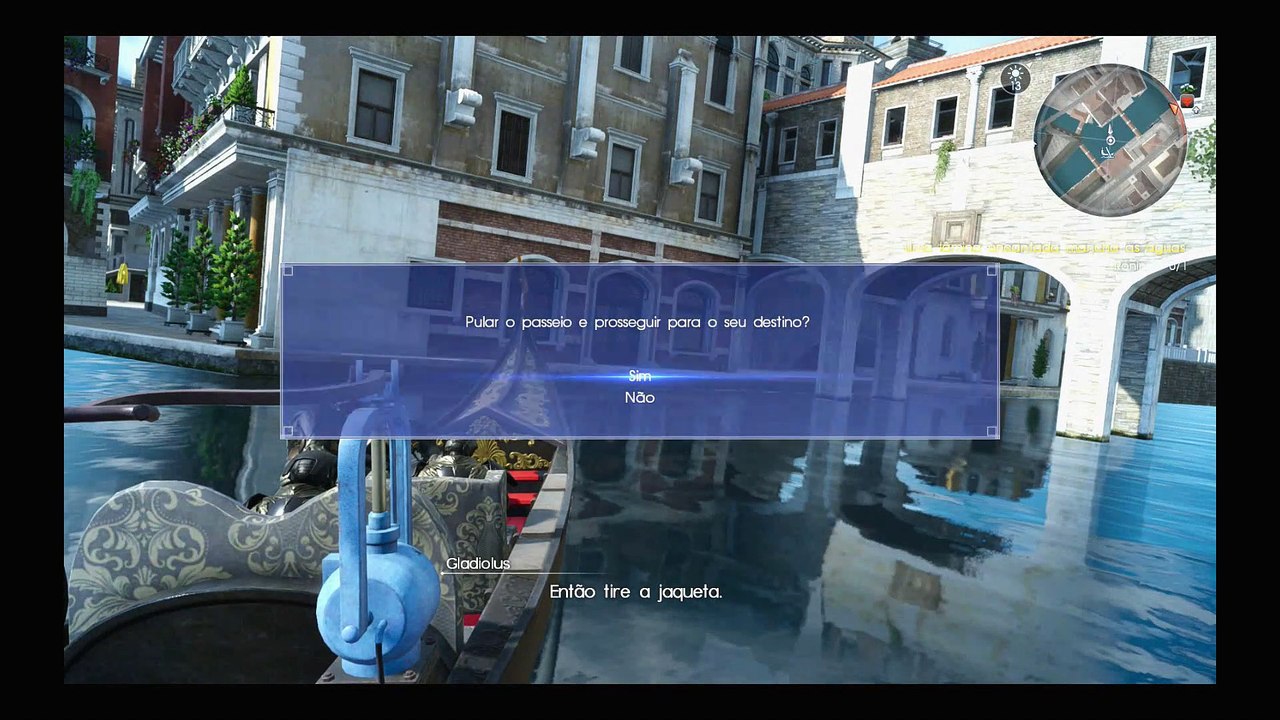 Final Fantasy XV part 15 A Maravilhosa Veneza ( 2-2 )