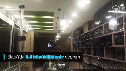 Elazığ'da şiddetli deprem... Bir çok ilden hissedildi