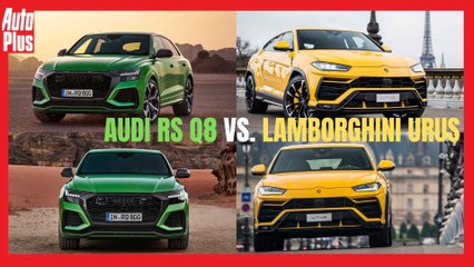 Descargar video: Audi RS Q8 VS Lamborghini Urus : duel de chiffres !