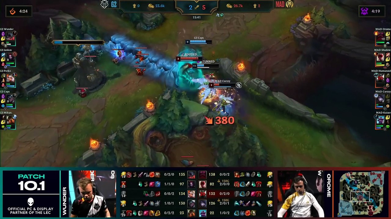 G2 vs MAD Highlights   LEC Spring 2020 W1D1