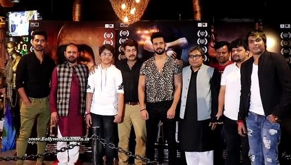 Poster Launch of hindi Movie BEDADA directed by Anil Sharma Intrducing in Aaryan Vikal. Release by Big Curtains Media Naghma Khan