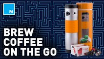 Brew your coffee on the go with this travel mug — Future Blink