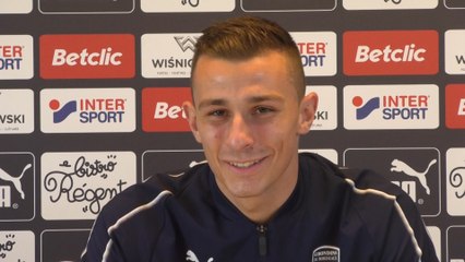 Les premiers mots de Rémi Oudin en tant que joueur des Girondins