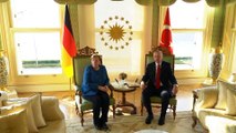 Líbia e dos refugiados sírios dominam encontro de Merkel e Erdogan