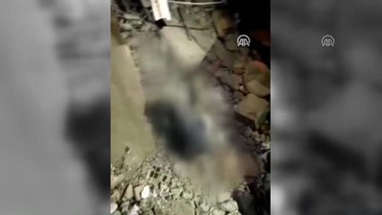 Elazığ'da 6,8 büyüklüğünde deprem - Sivrice'de çöken binada kurtarma çalışmaları (4)