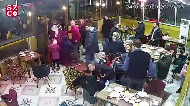 Malatya'da deprem anı böyle görüntülendi