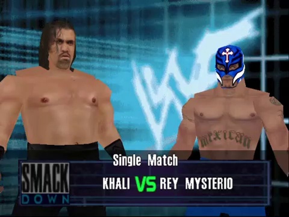 WWE 2006 No Mercy Mod Matches The Great Khali vs Rey Mysterio