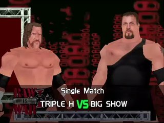 WWE 2006 No Mercy Mod Matches Triple H vs Big Show