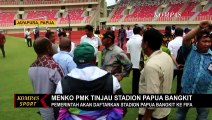 Muhadjir Effendy Tinjau Stadion Papua Bangkit, Janjikan Daftarkan FIFA