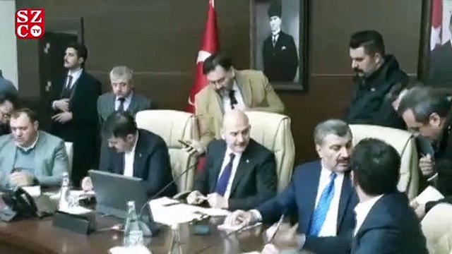 Deprem sonrası bakanlar Elazığ’a gitti
