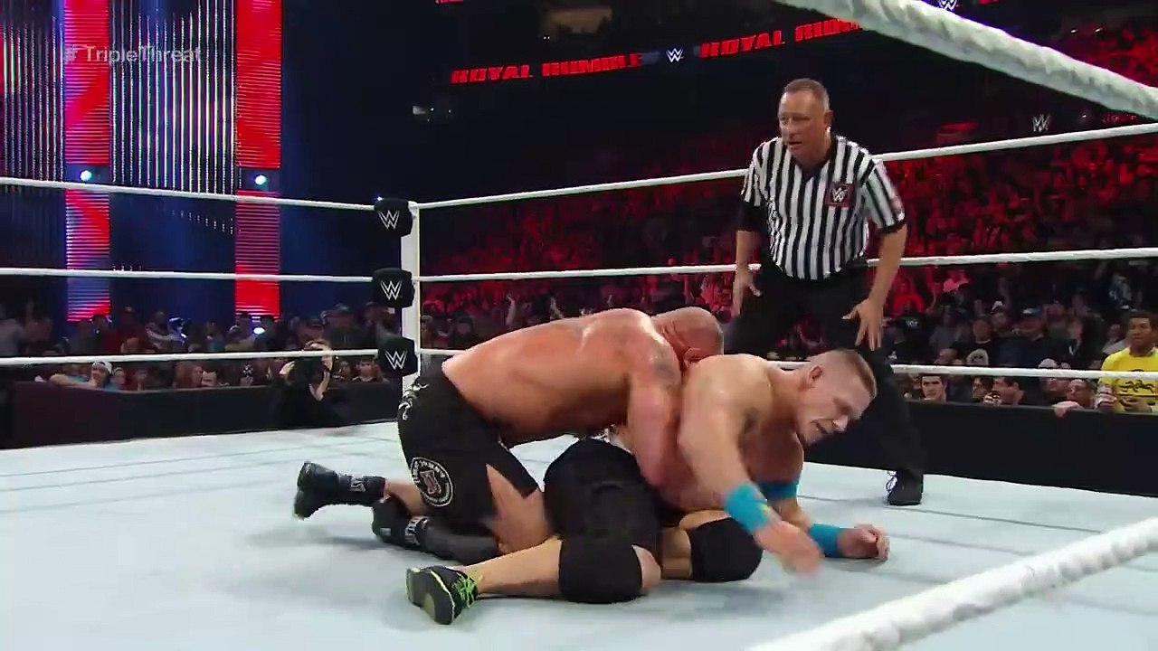 Lesnar vs John Cena WWE