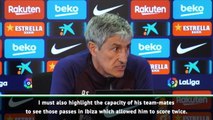 Griezmann can be Barcelona's No 9 - Setien