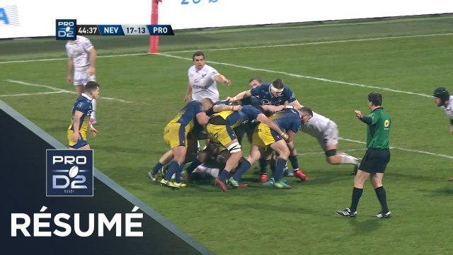 PRO D2 - Résumé Nevers-Provence Rugby: 43-13 - J18 - Saison 2019/2020