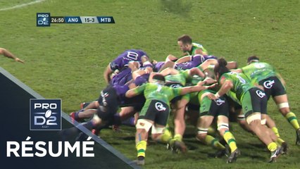 PRO D2 - Résumé Angoulême-Montauban: 35-16 - J18 - Saison 2019/2020