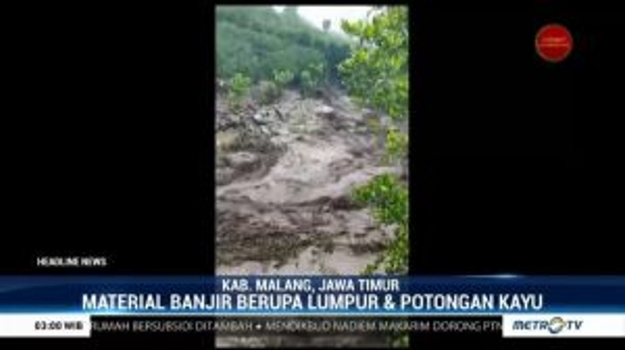 Banjir Bandang Landa Kabupaten Malang