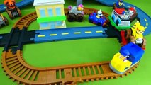 Paw Patrol Toys Train Tracks and Adventure Bay Marshall's Fire Truck Rescue Play set Toys