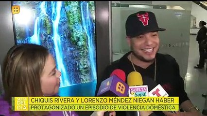 ¡Chiquis Rivera y Lorenzo Méndez aclaran si vivieron episodio de violencia doméstica! | Ventaneando