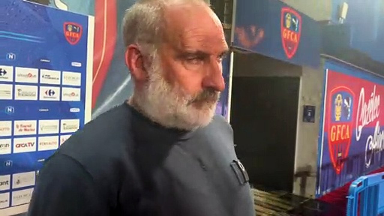 J19 - la réaction du coach F. Ciccolini après la réception du SC Toulon (0-0)