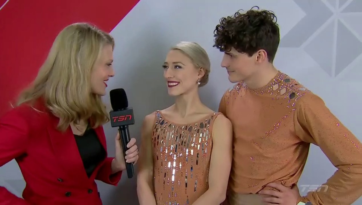 2020 Piper Gilles & Paul Poirier CFSC Post-FD Interview (Television Broadcast)