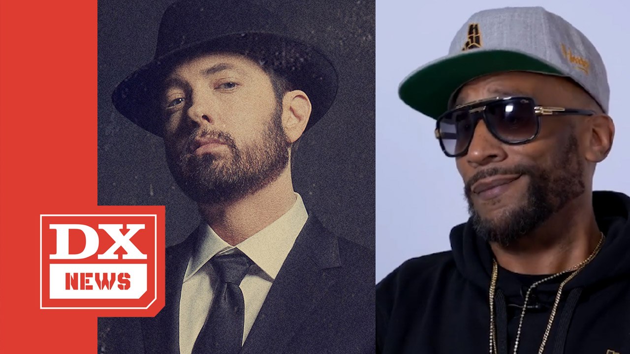 Lord Jamar Calls Eminem 'B*tch A**' & 'Trailer Park Sh*t' Over 'Music To Be Murdered By' Diss