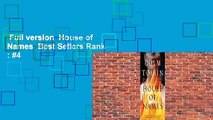 Full version  House of Names  Best Sellers Rank : #4