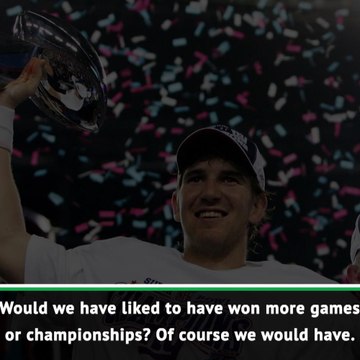 'Once Giant, only a Giant' - Manning bids farewell to football