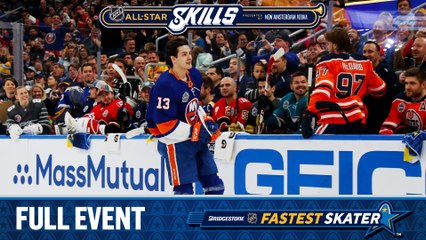 Watch the full Bridgestone NHL Fastest Skater competition