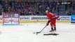 Jaccob Slavin shows off the precision to win Accuracy Shooting