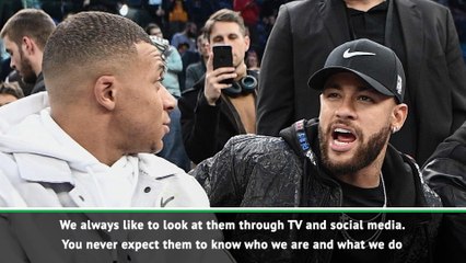 Giannis thrilled to hang out with Mbappe and Neymar after Paris win