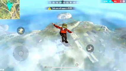 GARENA FREE FIRE NO SKIN CHALLENGE GAMEPLAY MUST WATCH