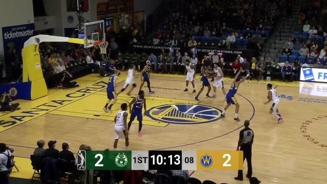 Jaylen Adams (17 points) Highlights vs. Santa Cruz Warriors