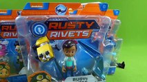LOTS of Rusty Rivets Toys Nick Jr Botasaur Ruby Liam Bytes Crush STEM Engineering Toys for Kids-