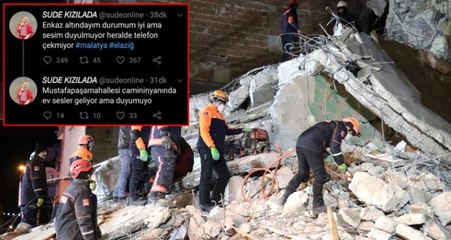 Sosyal medyada sahte hesap açan vicdansızlar, "Enkaz altındayım" diye tweet attılar