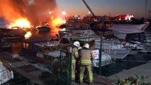 - Kartal’da marinada 6 tekne alev alev böyle yandı: 1 yaralı