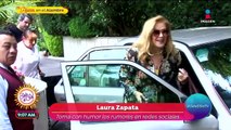 Laura Zapata reacciona a lo que hizo Ernestina Sodi a motociclista