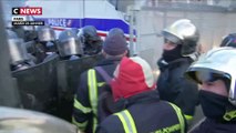 Manifestation des sapeurs-pompiers : une journée marquée par les tensions avec les forces de l'ordre