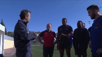 Six Nations : Le XV de France se prépare à Nice