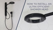 How to Install an Ultra Efficient Shower Head - and testing the Nebia by MOEN -