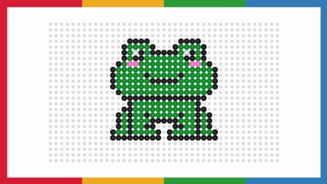 Tutoriales perler hama beads animales - rana kawaii - By CARA BIN BON BAND