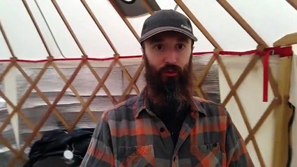 Keeping the Yurt Warm with Bubble Insulation