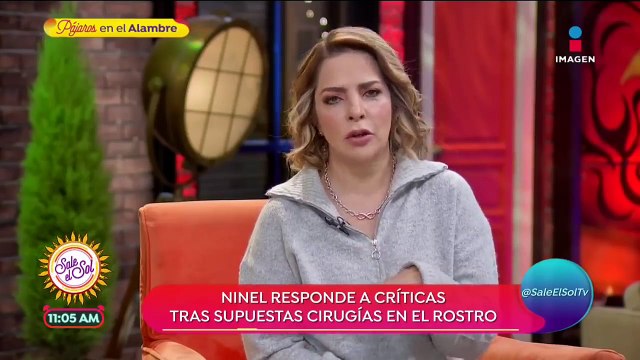 Ninel Conde responde a críticas por supuestas nuevas cirugías de rostro