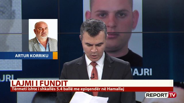 Report TV -Tërmet i fortë në Durrës, lëkundjet ndihen në Tiranë dhe disa qytete, panik te qytetarët