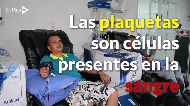 Dos caleños cuentan como es el proceso de donación de plaquetas