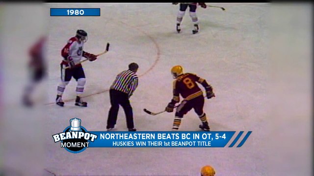 Northeastern Beats BC in Overtime; Huskies win first Beanpot title (1980)