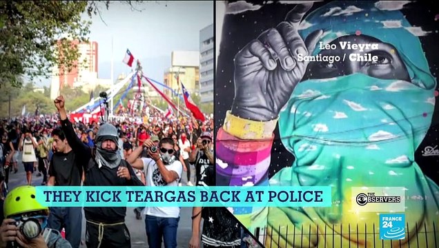 The activists protecting Chilean protesters, a mass sit-in in Niger, and more