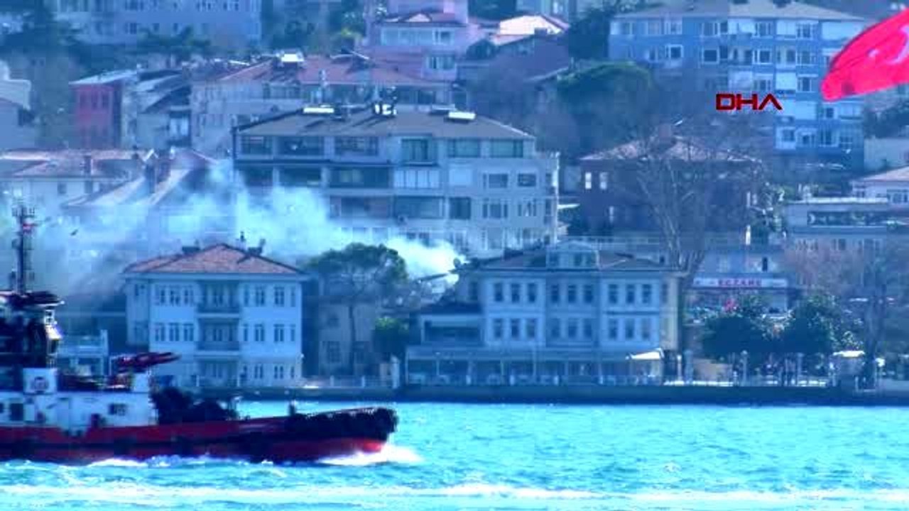 İstanbul-beylerbeyi polisevi'nde baca yangını