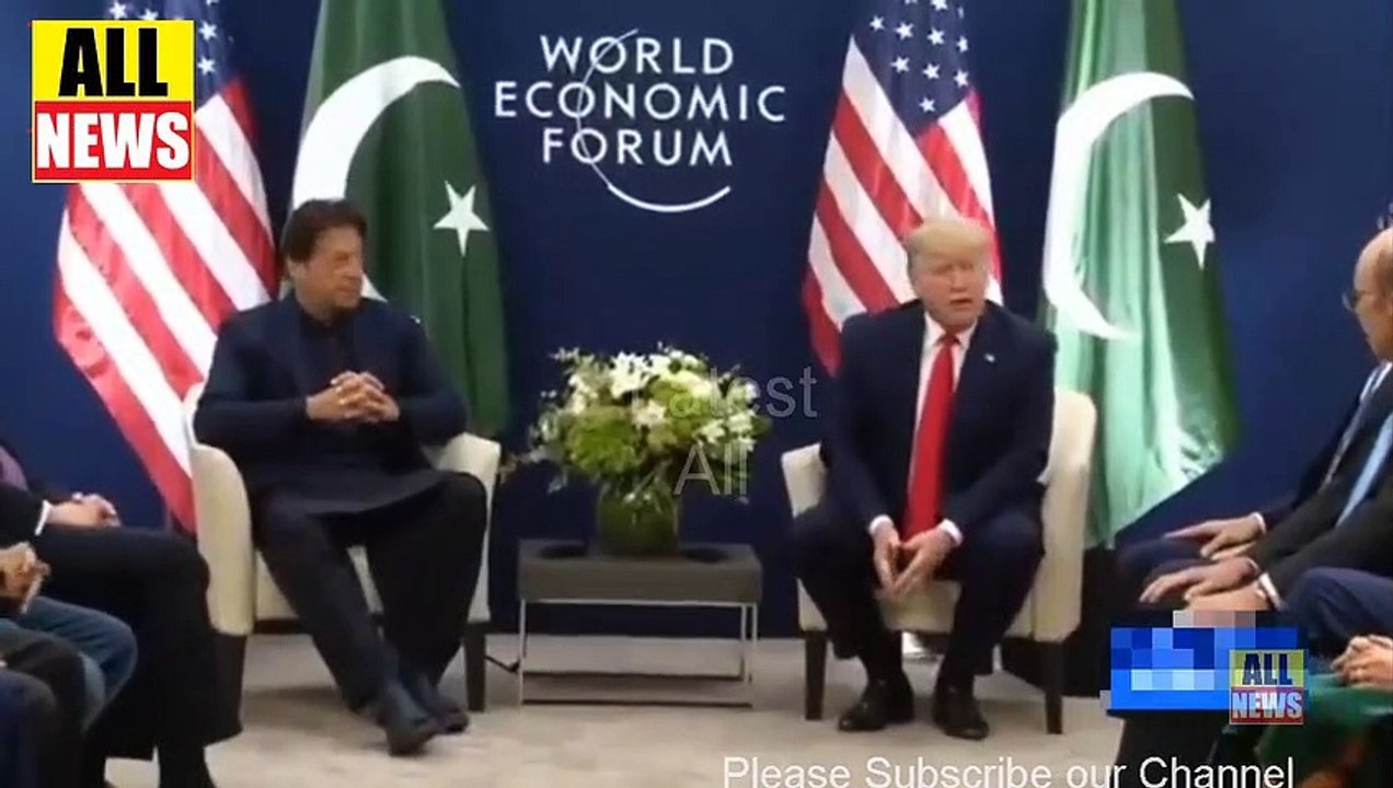 Imran Khan's media talk with US President Donald Trump at World Economic Forum, Davos, Switzerland | Pm Imran Khan | PTI