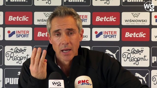 Paulo Sousa commente la prestation de Maxime Poundjé à Pau